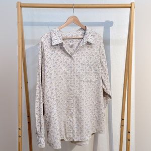 Capistrano Floral Button Down. Large.